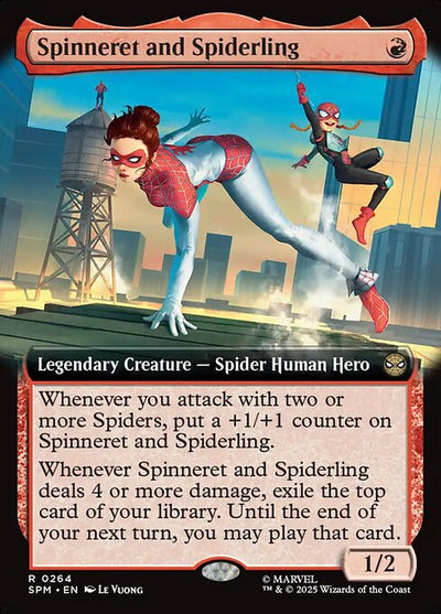 Spinneret and Spiderling