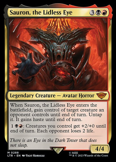 Sauron, the Lidless Eye