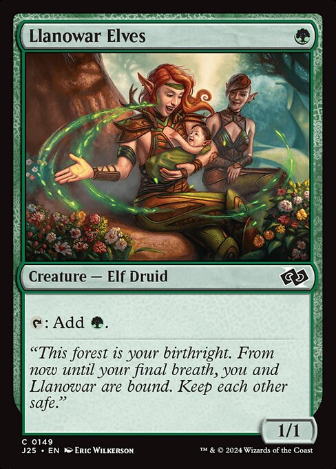 Llanowar Elves|Foundations Jumpstart|149