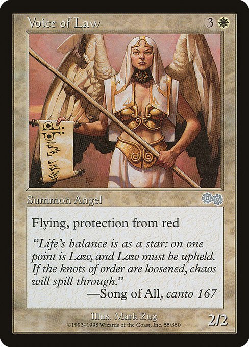 Voice of Law|Urza's Saga|55