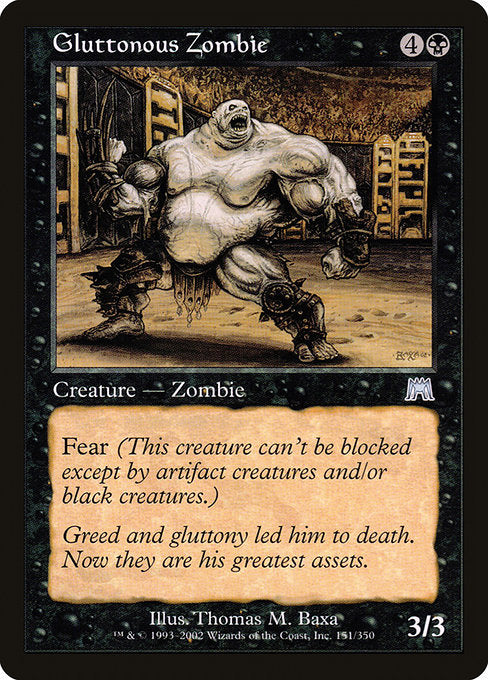 Gluttonous Zombie|Onslaught|151