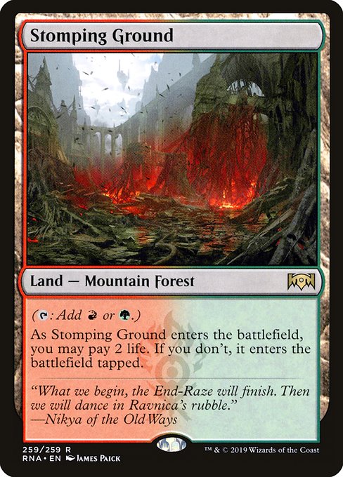 Stomping Ground|Ravnica Allegiance|259