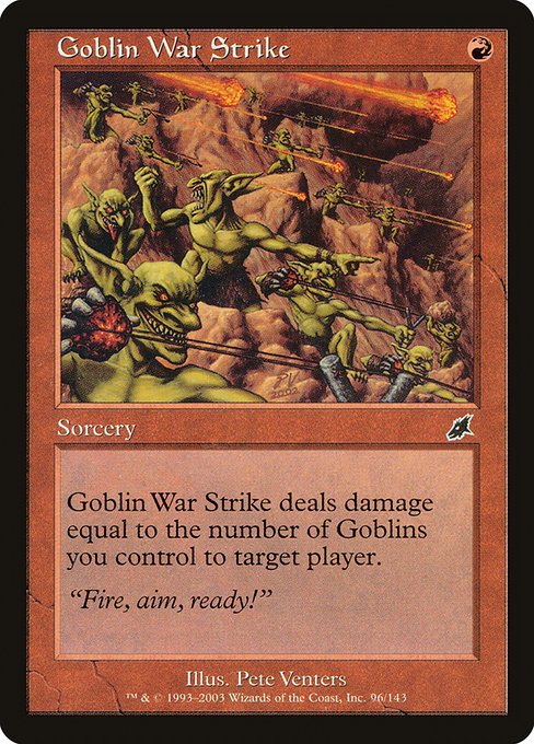 Goblin War Strike|Scourge|96