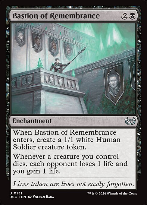 Bastion of Remembrance|Duskmourn: House of Horror Commander|131