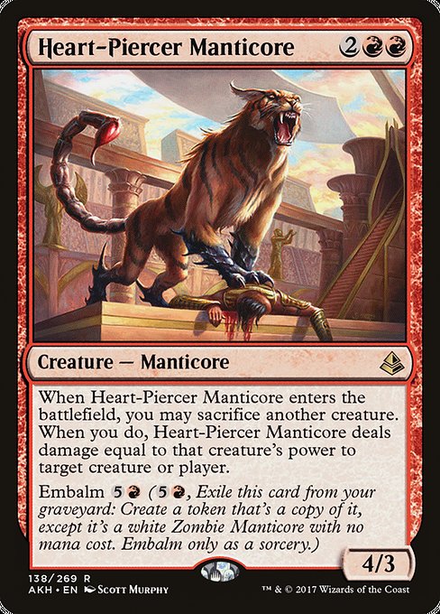 Heart-Piercer Manticore|Amonkhet|138
