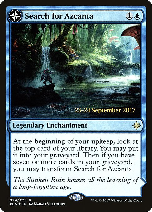 Search for Azcanta // Azcanta, the Sunken Ruin | Ixalan Promos | 74s ...