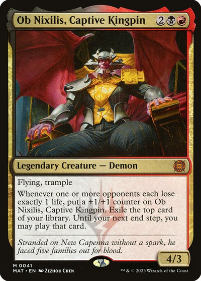 Ob Nixilis, Captive Kingpin