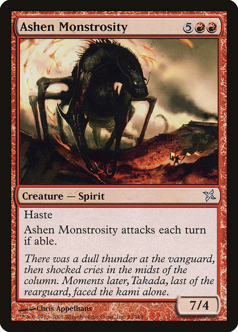 Ashen Monstrosity|Betrayers of Kamigawa|93