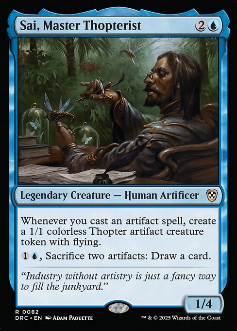 Sai, Master Thopterist|Aetherdrift Commander|82