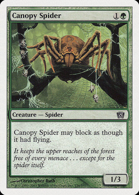 Canopy Spider|Eighth Edition|236