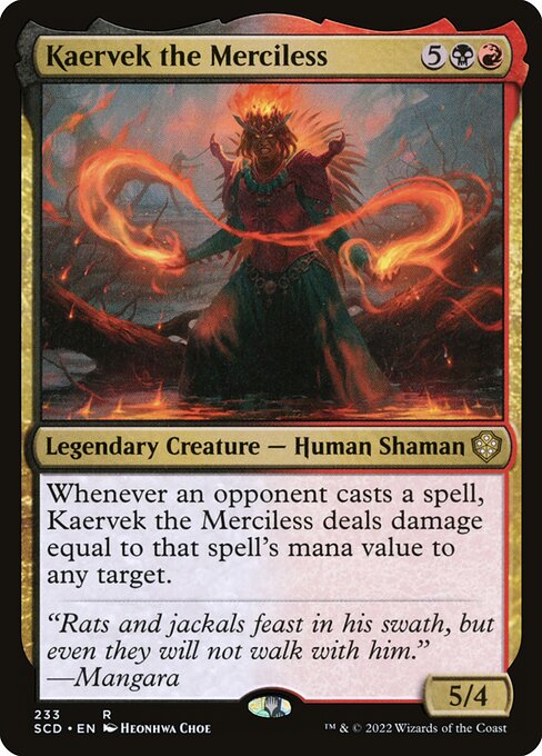 Kaervek the Merciless|Starter Commander Decks|233