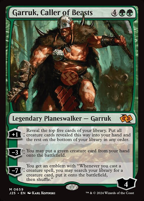 Garruk, Caller of Beasts|Foundations Jumpstart|659