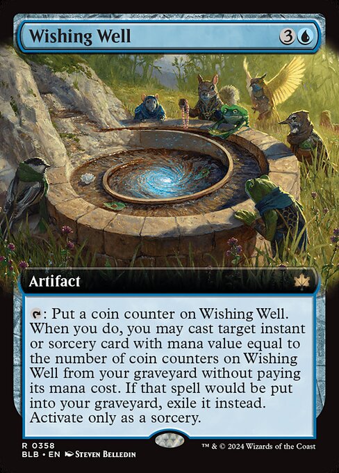 Wishing Well|Bloomburrow|358