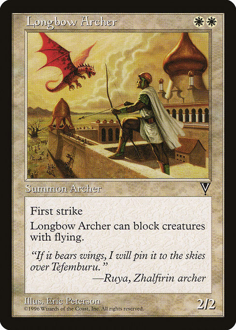 Longbow Archer|Visions|12