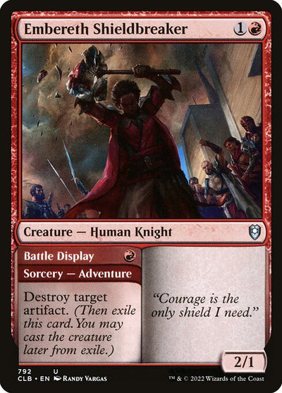 Embereth Shieldbreaker // Battle Display