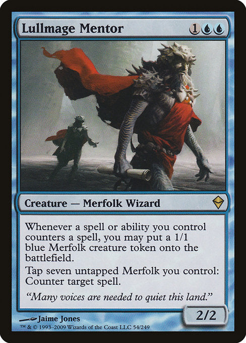 Lullmage Mentor|Zendikar|54