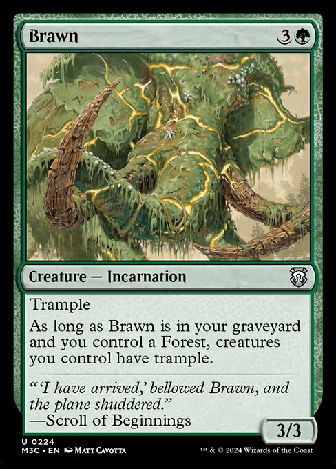 Brawn|Modern Horizons 3 Commander|224