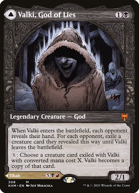 Valki, God of Lies // Tibalt, Cosmic Impostor|Kaldheim|308