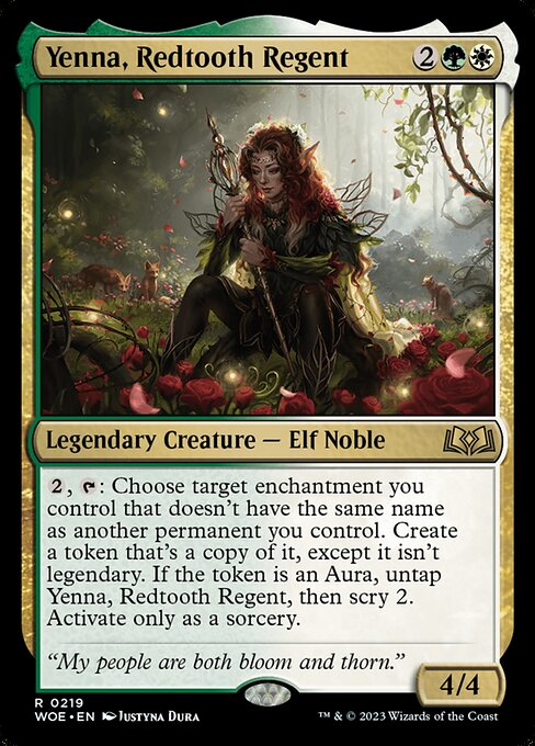 Yenna, Redtooth Regent|Wilds of Eldraine|219