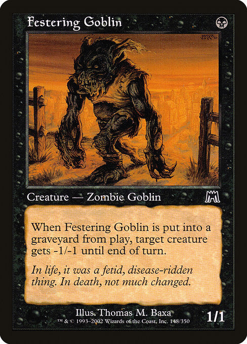 Festering Goblin|Onslaught|148