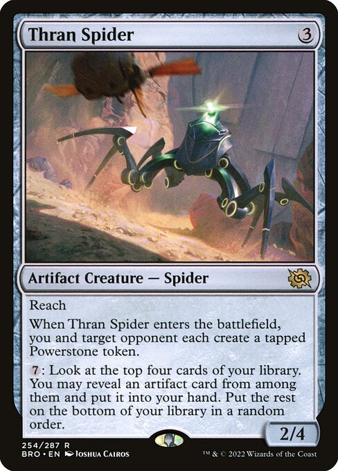 Thran Spider|The Brothers' War|254