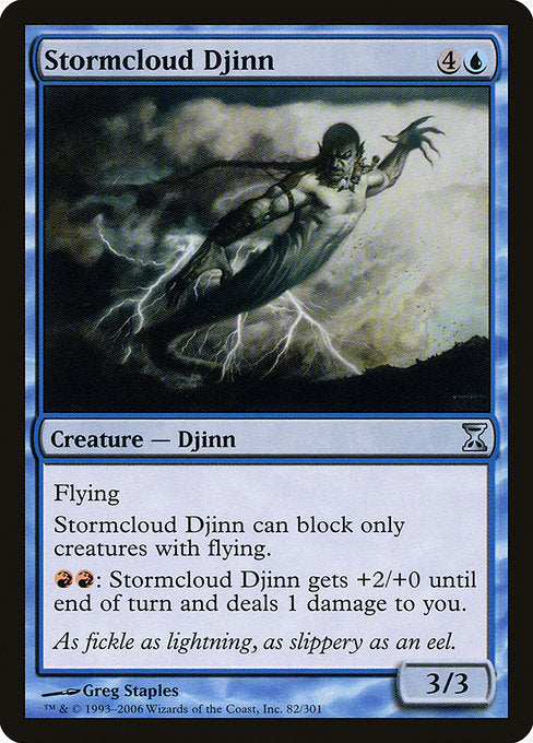 Stormcloud Djinn|Time Spiral|82