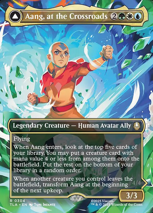 Aang, at the Crossroads // Aang, Destined Savior