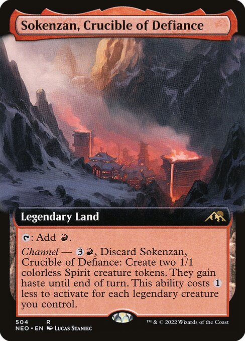 Sokenzan, Crucible of Defiance|Kamigawa: Neon Dynasty|504