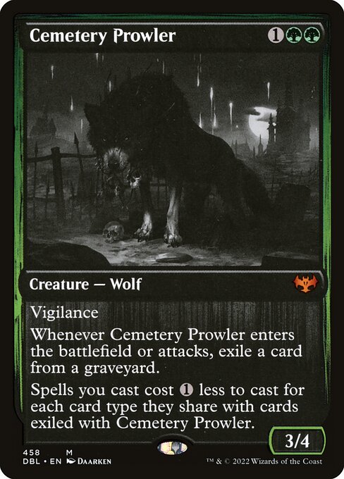 Cemetery Prowler|Innistrad: Double Feature|458