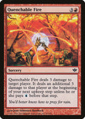 Quenchable Fire