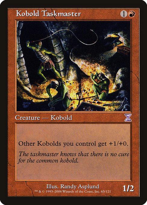 Kobold Taskmaster|Time Spiral Timeshifted|65