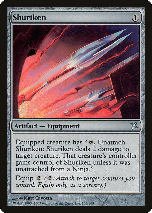 Shuriken|Betrayers of Kamigawa|160