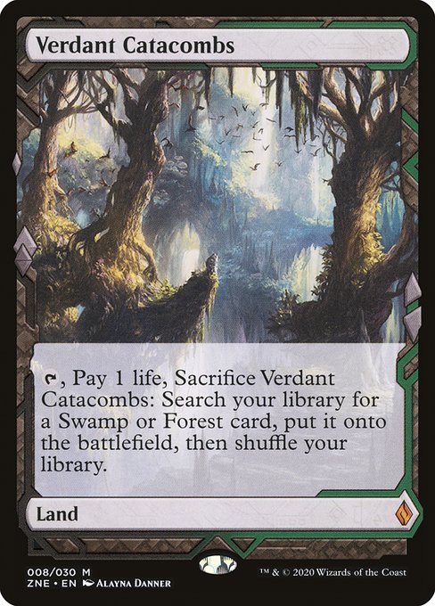 Verdant Catacombs|Zendikar Rising Expeditions|8