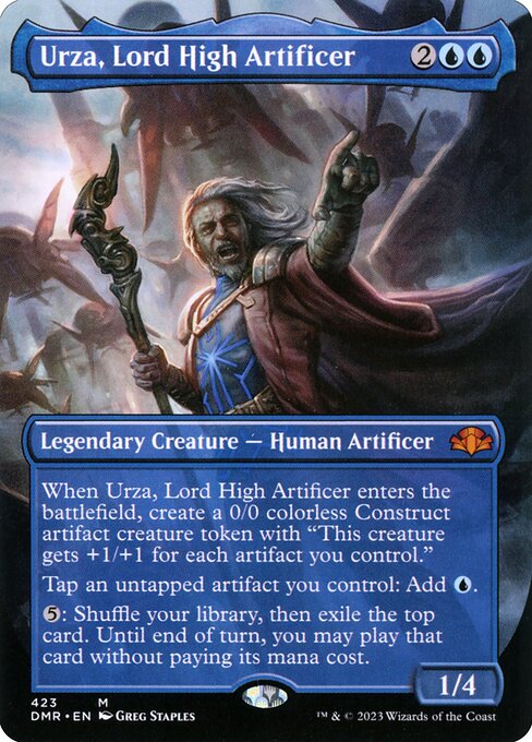 Urza, Lord High Artificer|Dominaria Remastered|423