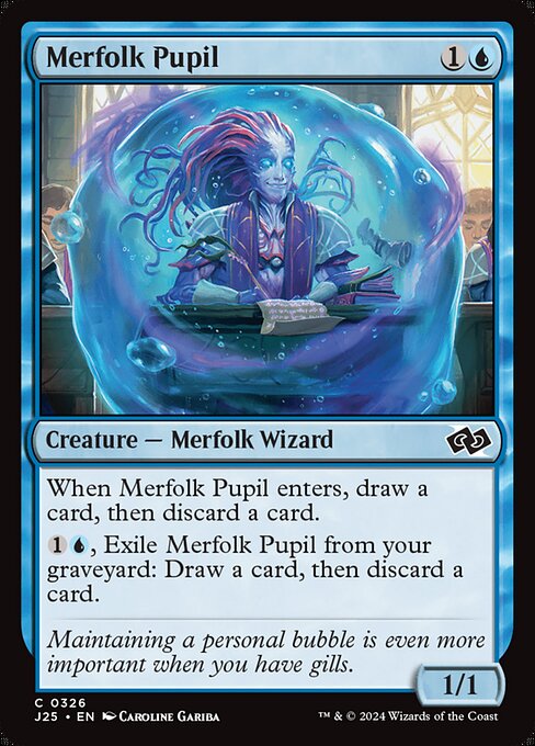 Merfolk Pupil|Foundations Jumpstart|326