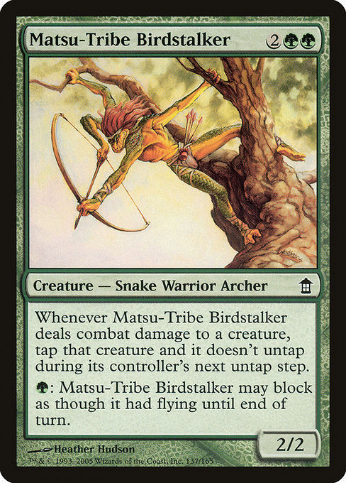 Matsu-Tribe Birdstalker|Saviors of Kamigawa|137