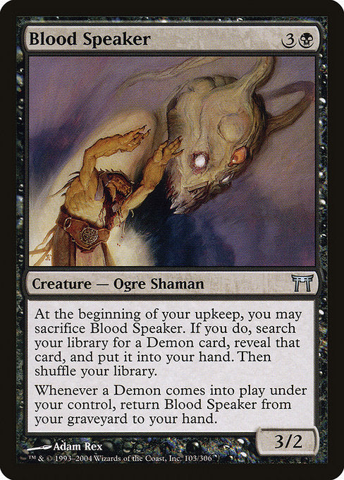 Blood Speaker|Champions of Kamigawa|103