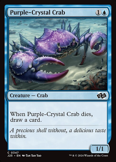 Purple-Crystal Crab|Foundations Jumpstart|347