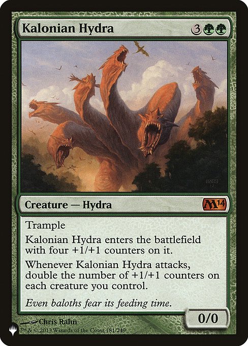 Kalonian Hydra|The List|M14-181