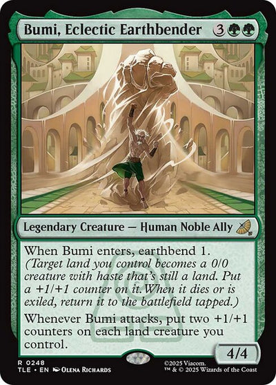 Bumi, Eclectic Earthbender