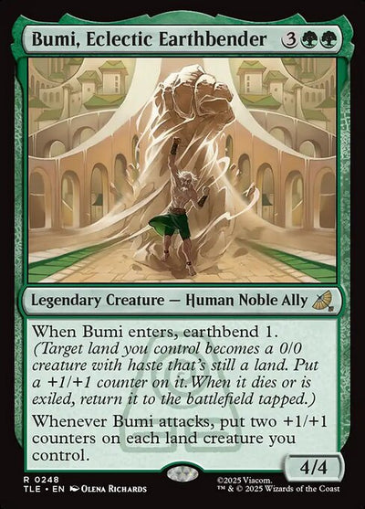 Bumi, Eclectic Earthbender
