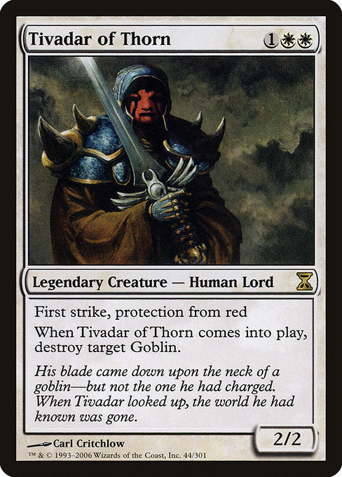 Tivadar of Thorn|Time Spiral|44