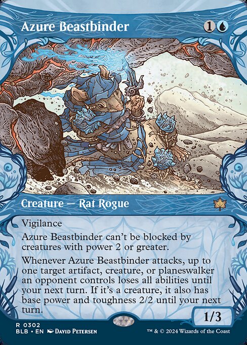 Azure Beastbinder|Bloomburrow|302