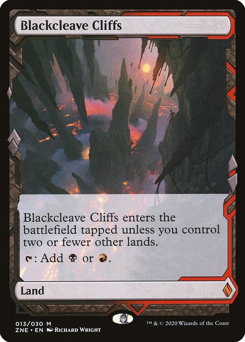 Blackcleave Cliffs|Zendikar Rising Expeditions|13