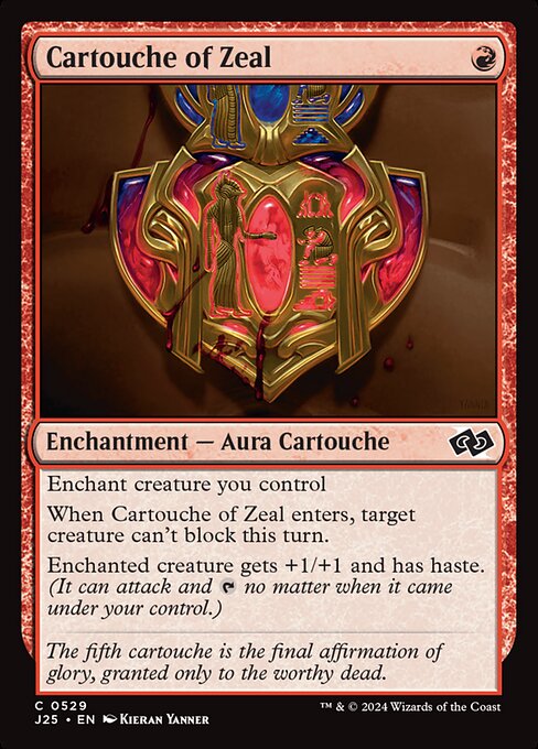 Cartouche of Zeal|Foundations Jumpstart|529