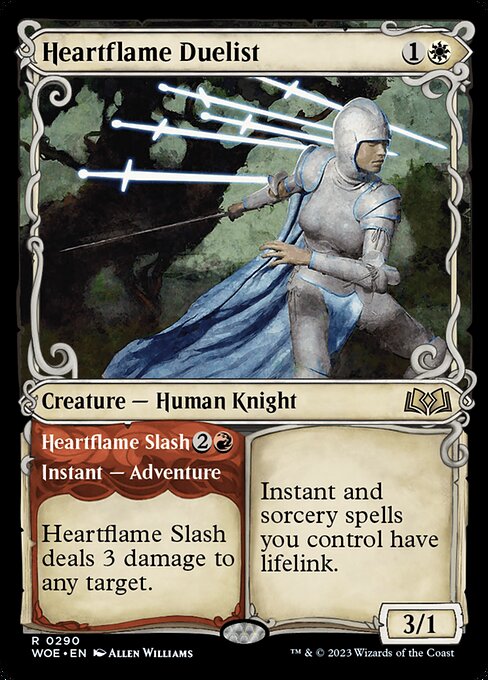 Heartflame Duelist // Heartflame Slash|Wilds of Eldraine|290