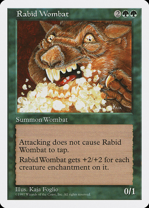 Rabid Wombat|Fifth Edition|319