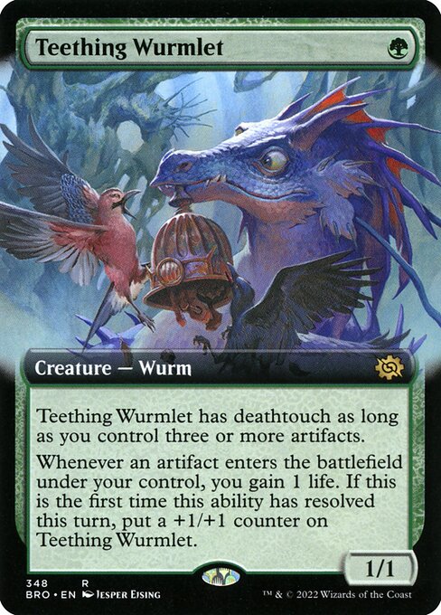 Teething Wurmlet|The Brothers' War|348