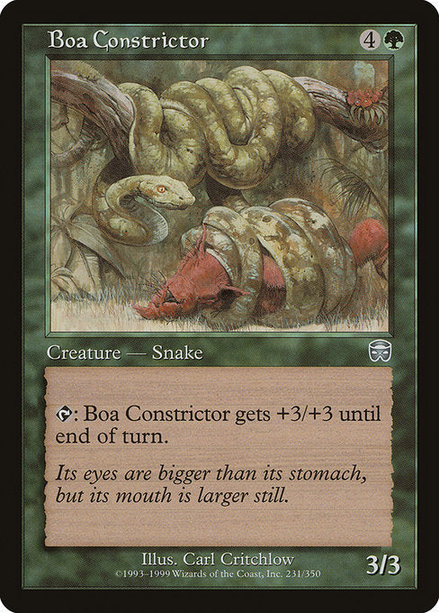 Boa Constrictor|Mercadian Masques|231