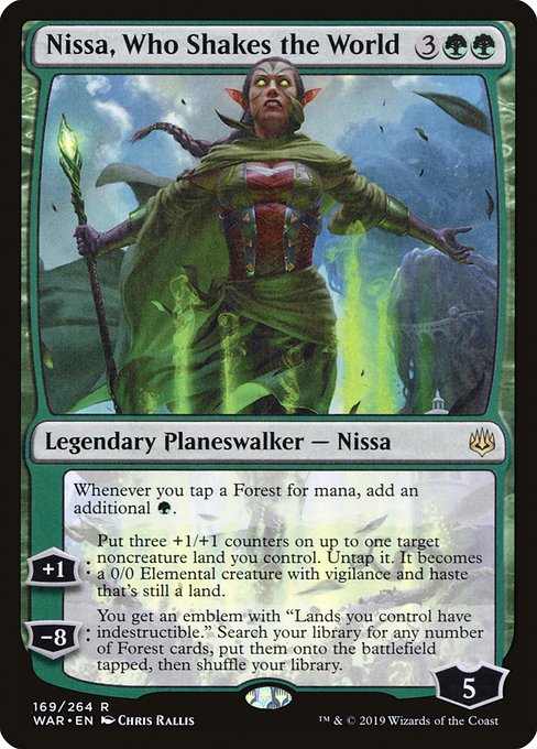 Nissa, Who Shakes the World|War of the Spark|169